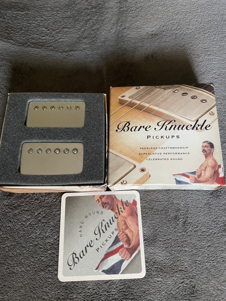 Set pastillas BARE KNUCKLE NAILBOMB (vendidas) de segunda mano · Foto 1 de 8 · Ciudad Real · 220 €