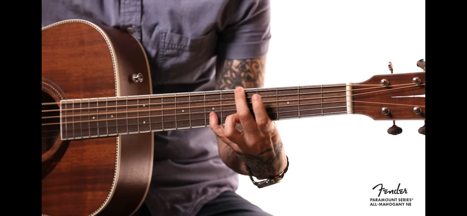 Fender Paramount PM-1 NE Standard Dreadnought — Como nueva