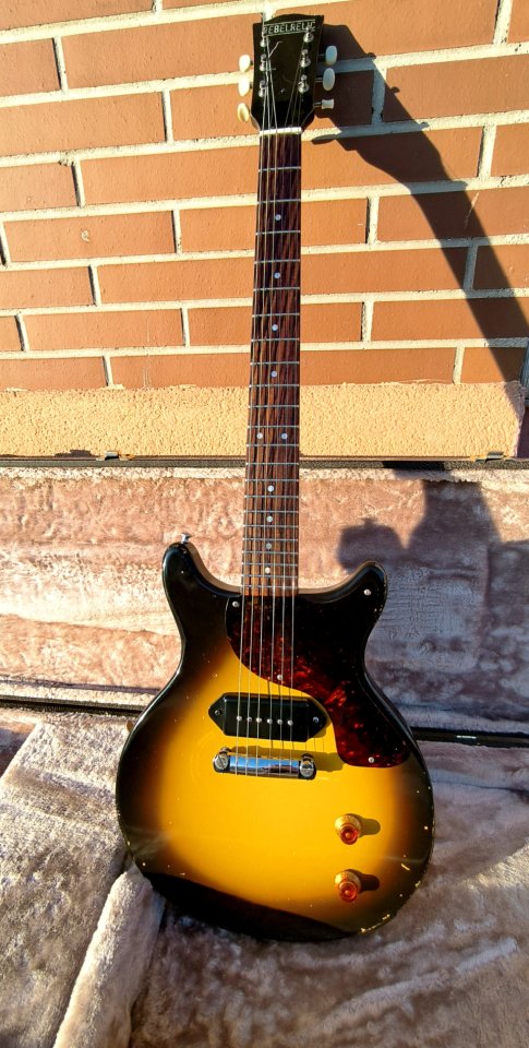 Rebelrelic Les Paul Jr. Relic 2020 PVP 2500€ ¡2.6 KG.!