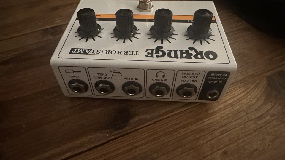 Orange Terror Stamp Guitar Amplifier Pedal de segunda mano · Foto 3 de 4 · Barcelona · 140 €