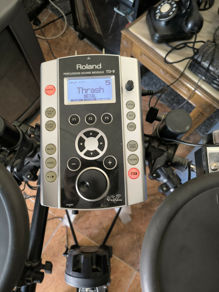 Roland TD9 con varios extras