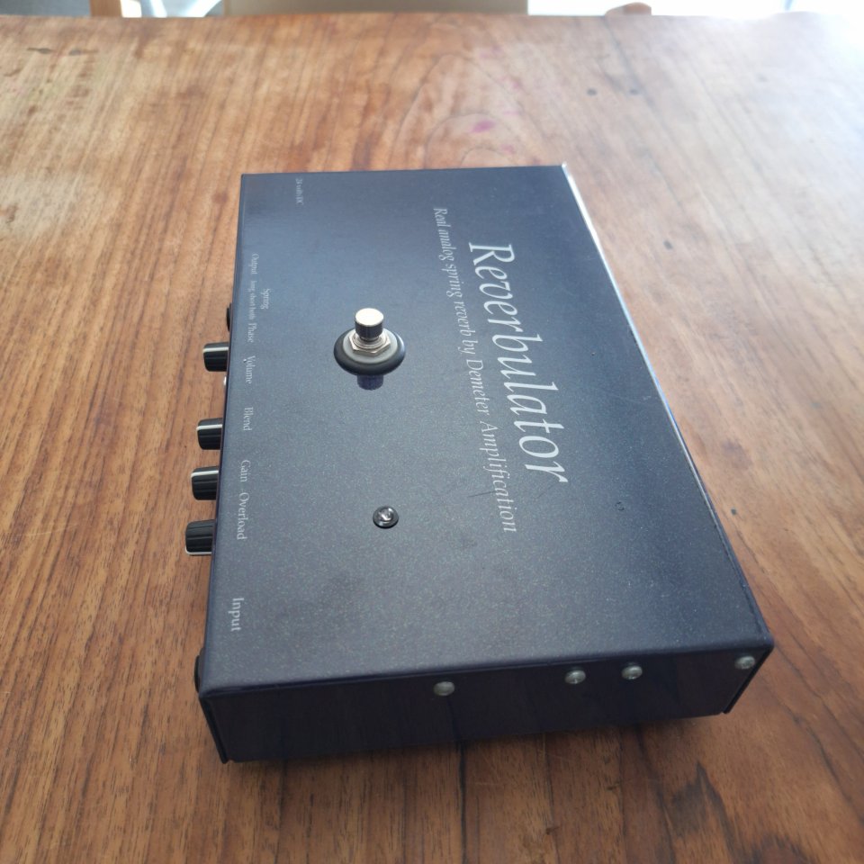 Demeter Reverbulator RRP-1. Reverb Analógico