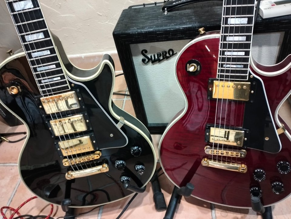 Gibson Les Paul Customs cambio