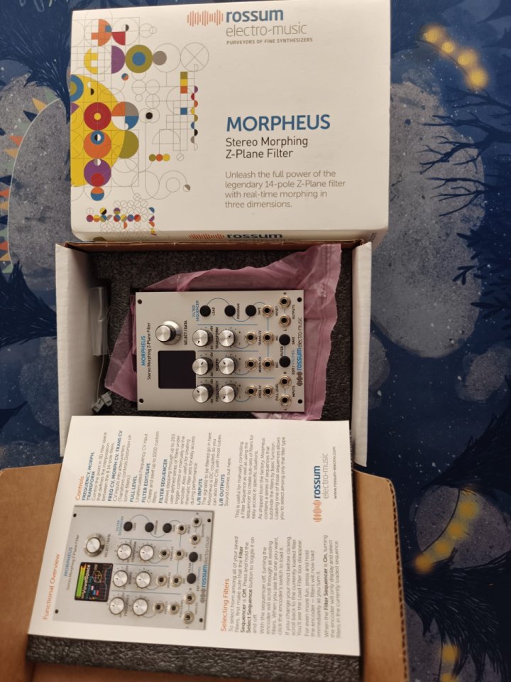 Filtro Morpheus Rossum Electro-Music de segunda mano · Foto 2 de 2 · Lleida · 370 €