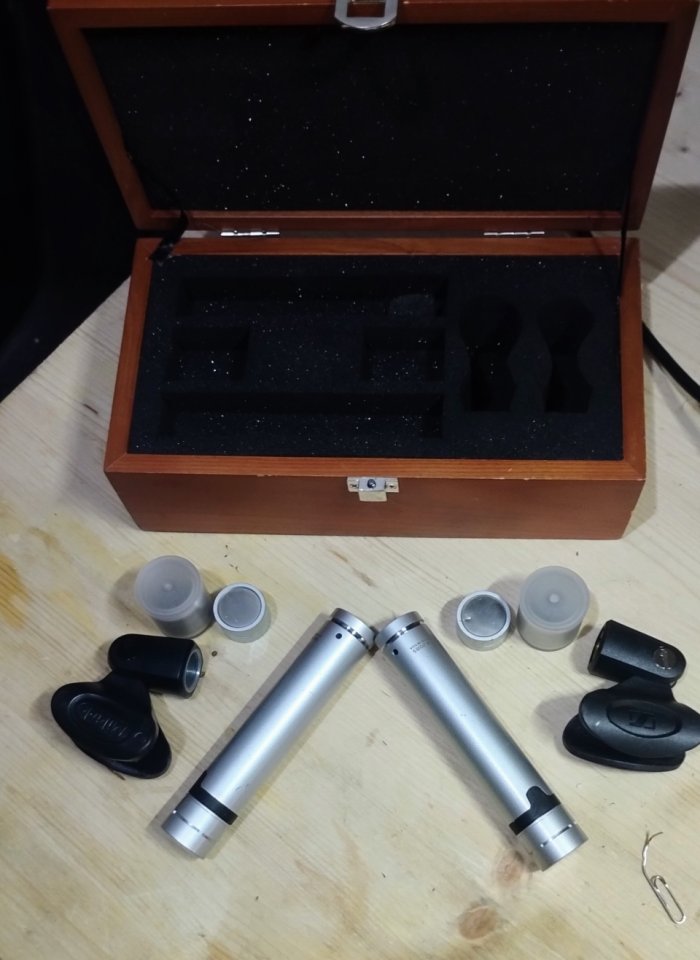 Micrófonos Miktek C5 Pareja Estéreo + Cápsulas de segunda mano · Foto 2 de 4 · Barcelona · 540 €