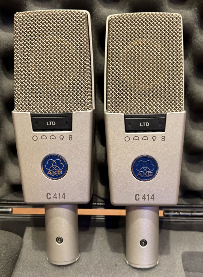Microphone AKG C414 LTD RefRecording 60th Anniversary Limited Edition