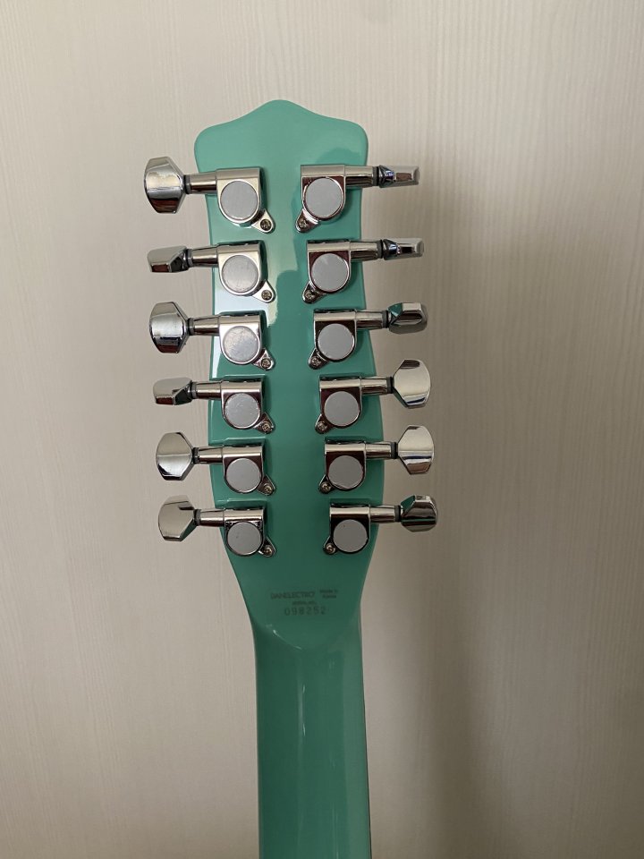 Danelectro 59 Vintage 12 string Dark Aqua