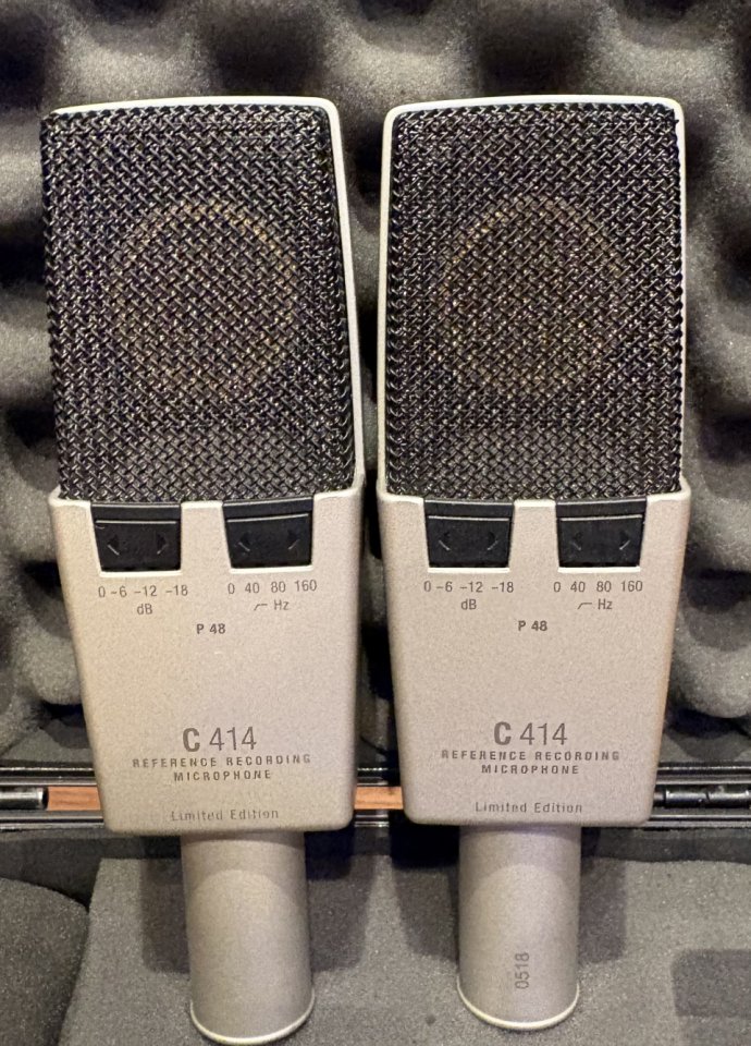 Microphone AKG C414 LTD RefRecording 60th Anniversary Limited Edition