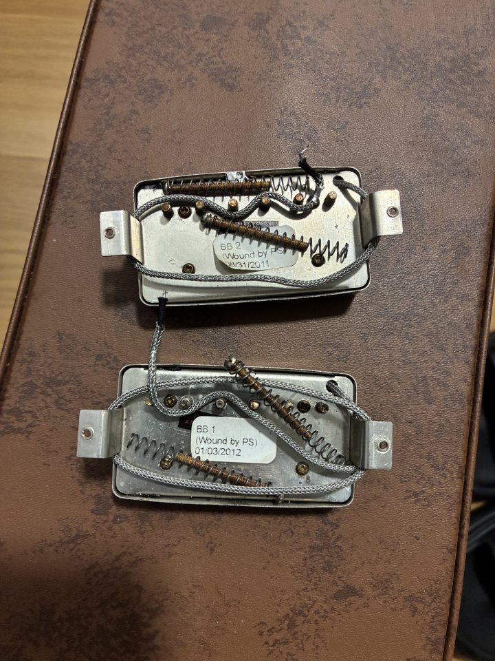 Gibson Burstbuckers 1 y 2