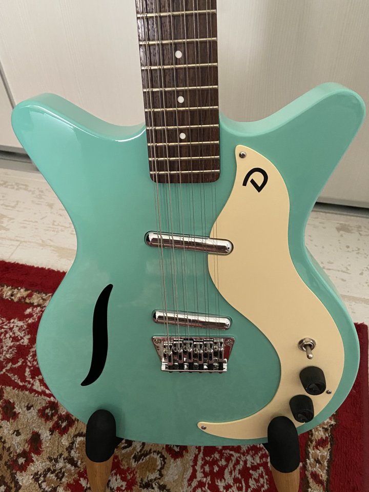 Danelectro 59 Vintage 12 string Dark Aqua