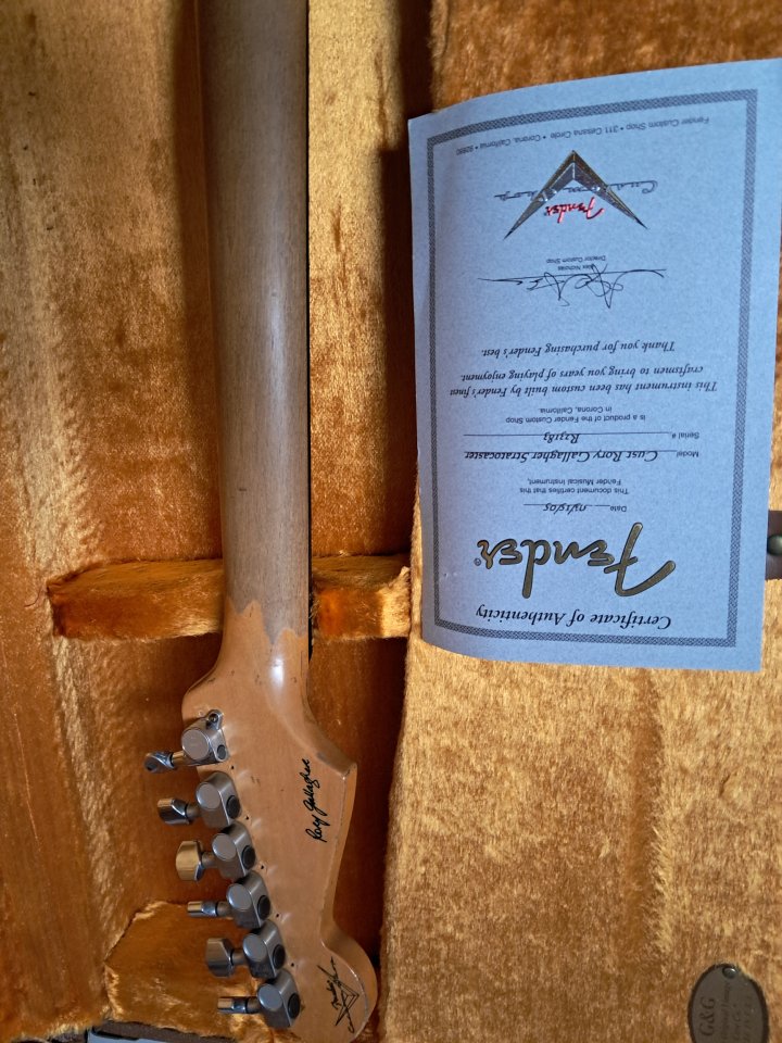 Fender Stratocaster Custom Shop - Rory Gallagher de segunda mano · Foto 6 de 6 · Madrid · 4500 €