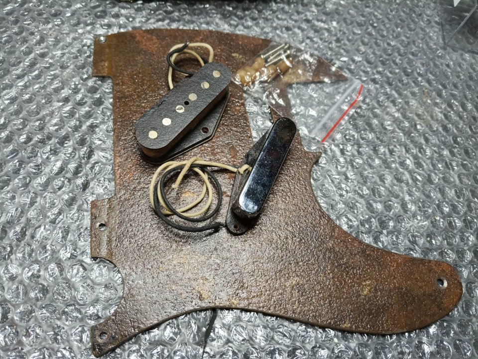 Set Pastillas Jess Loureiro Telecaster Broadcaster Relic Custom Specs. Made in Spain.