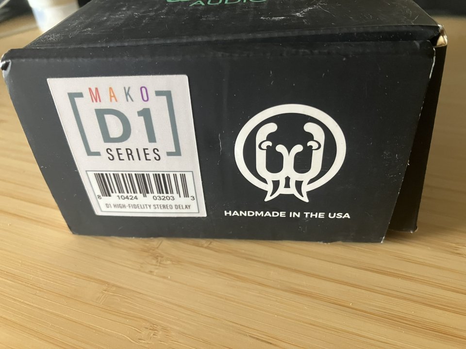 Pedal Delay Walrus Mako D1 mk2 como nuevo de segunda mano · Foto 9 de 10 · Madrid · 330 €