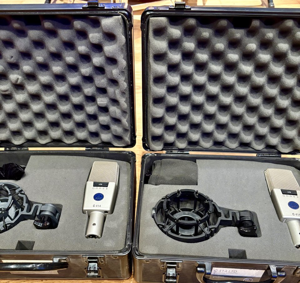 Microphone AKG C414 LTD RefRecording 60th Anniversary Limited Edition