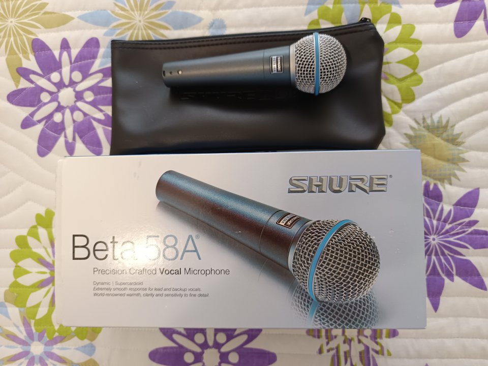 Micro Shure Beta 58A de segunda mano · Araba · 100 €