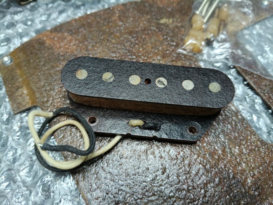 Set Pastillas Jess Loureiro Telecaster Broadcaster Relic Custom Specs. Made in Spain.