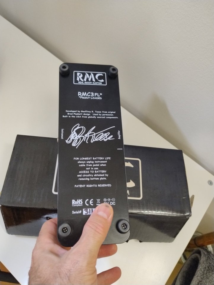 Pedal wah RMC 3 de segunda mano · Foto 2 de 4 · Madrid · 280 €