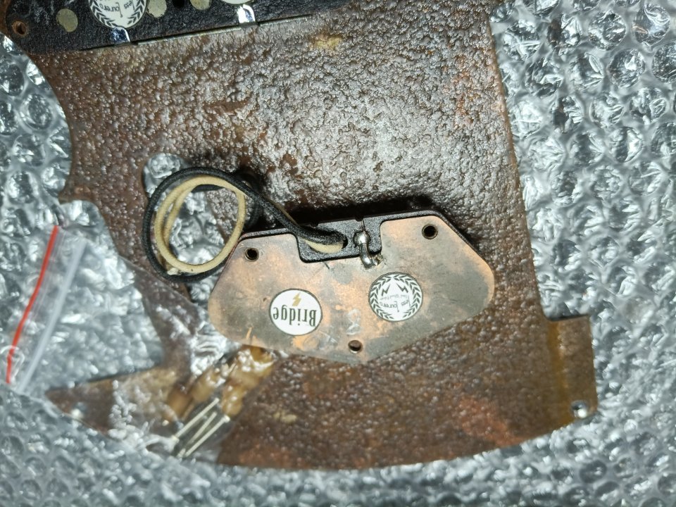 Set Pastillas Jess Loureiro Telecaster Broadcaster Relic Custom Specs. Made in Spain.