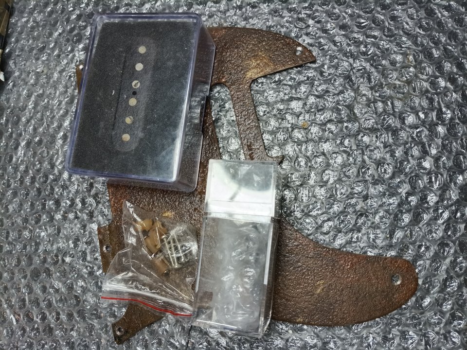 Set Pastillas Jess Loureiro Telecaster Broadcaster Relic Custom Specs. Made in Spain.