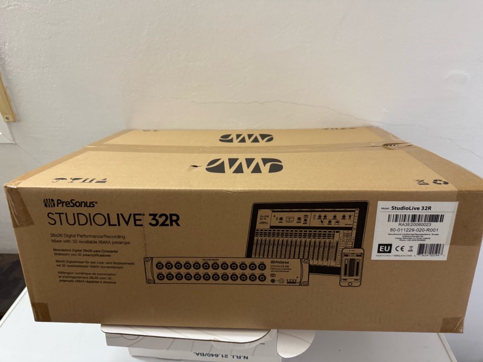 Presonus StudioLive Series III 32R. Mesa Digital