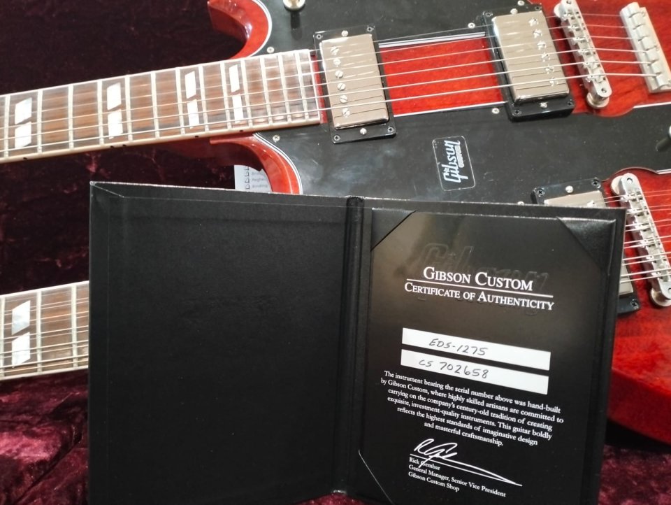 Gibson EDS-1275 Double Neck CR Custom