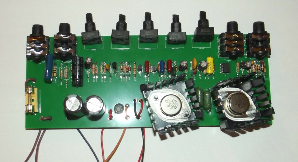 PCB Placa DIY Marshall Lead 12.