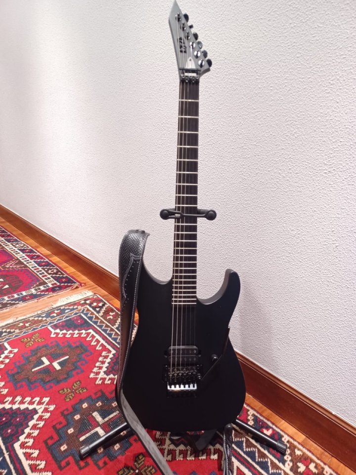 Guitarra Eléctrica ESP LTD M-Black Metal