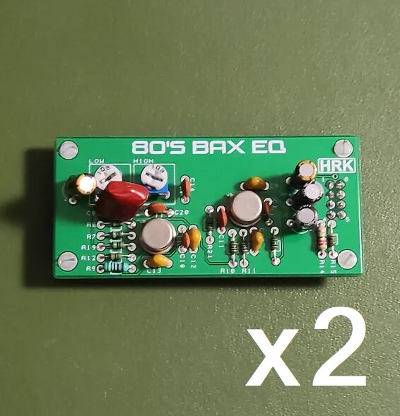 Preamplificador HRK MP568C + 4 tarjetas de color (módulo de la serie 500 raro y descontinuado)