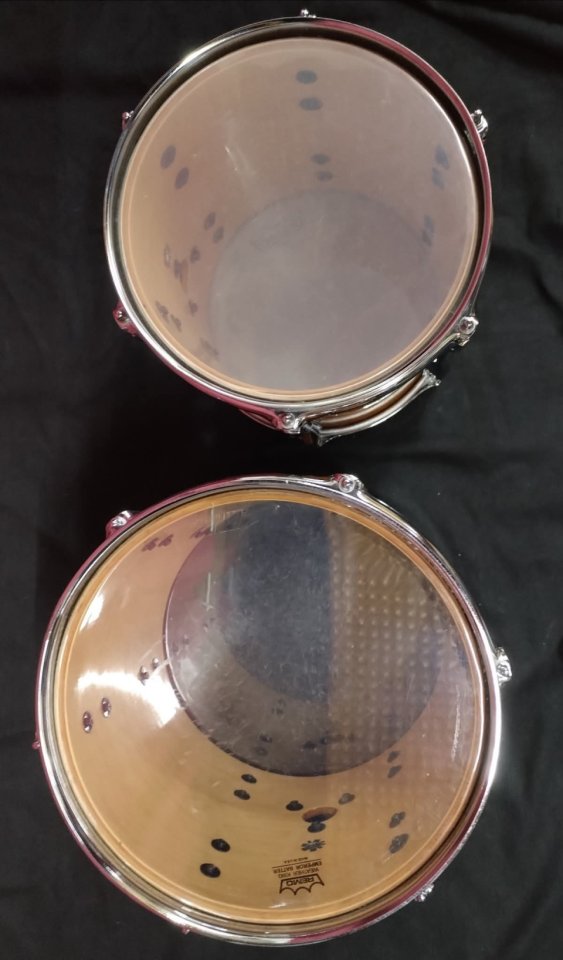 Toms Pearl MLX de 10x9" y 12x10
