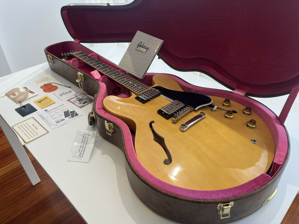 Guitarras de gama alta – Fender Masterbuilt, Gibson Choice Coll, Murphy Lab