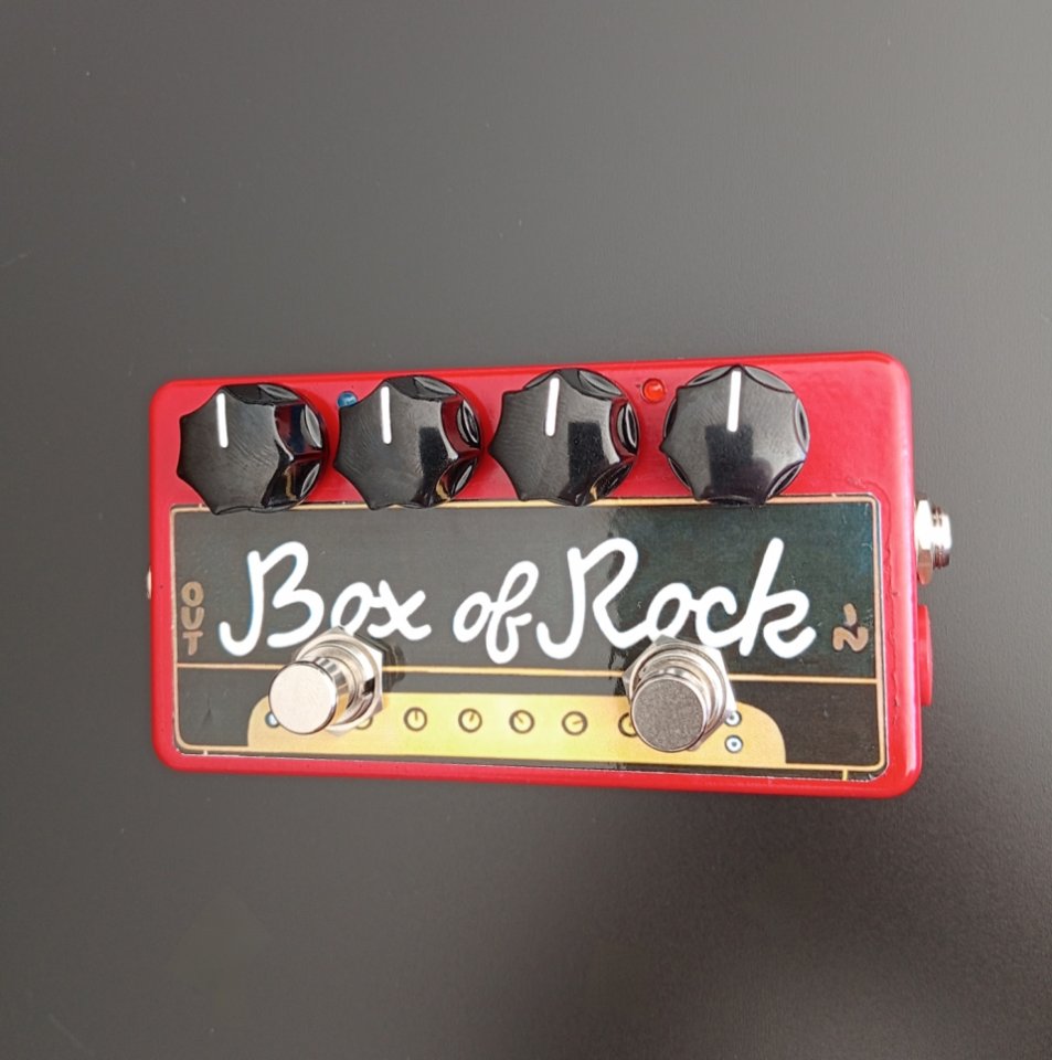 ‼️ENVIO INCLUIDO. Pedal tipo Box of Rock Rojo