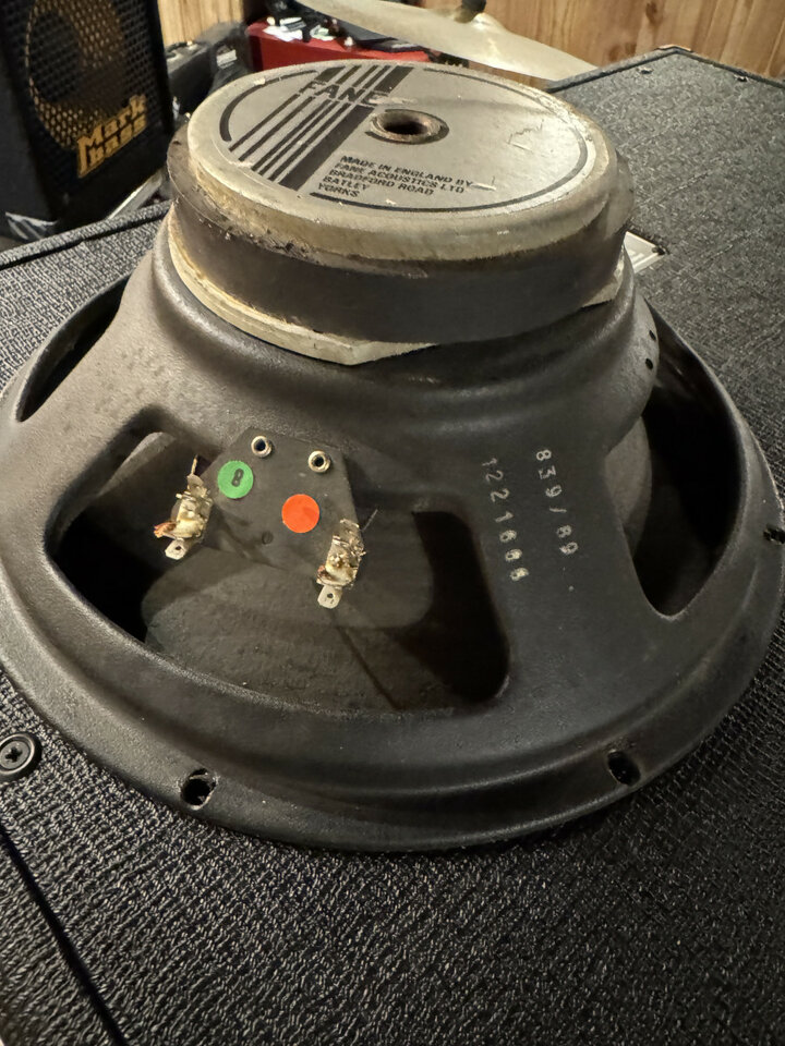 Altavoz Fane 12" 8ohm 30w