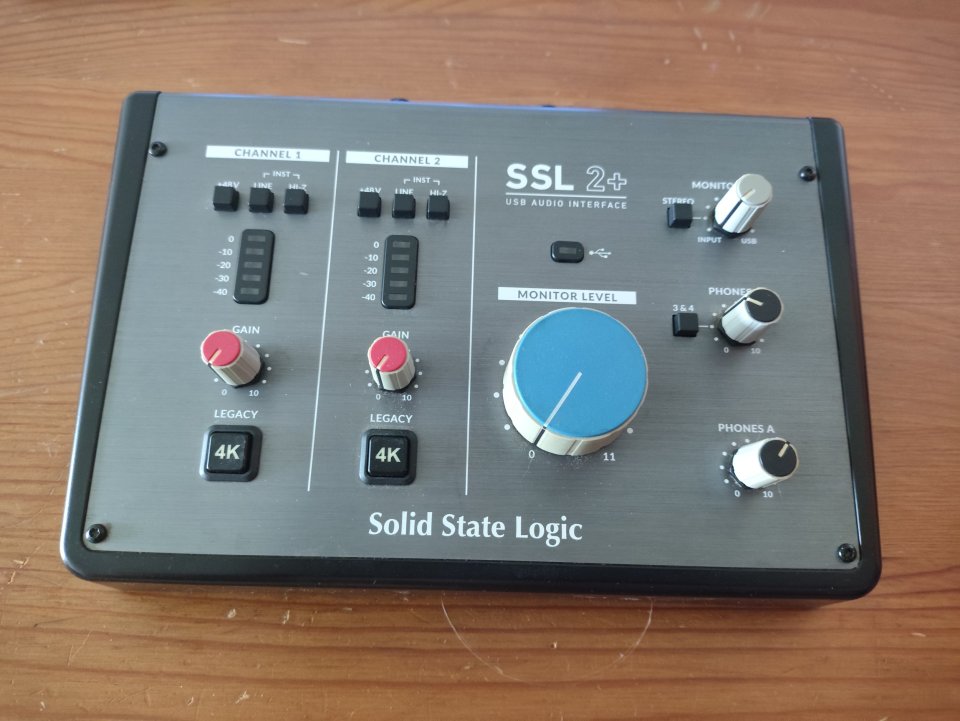 Interfaz de audio SSL 2+ de segunda mano · Foto 1 de 3 · Guadalajara · 150 €