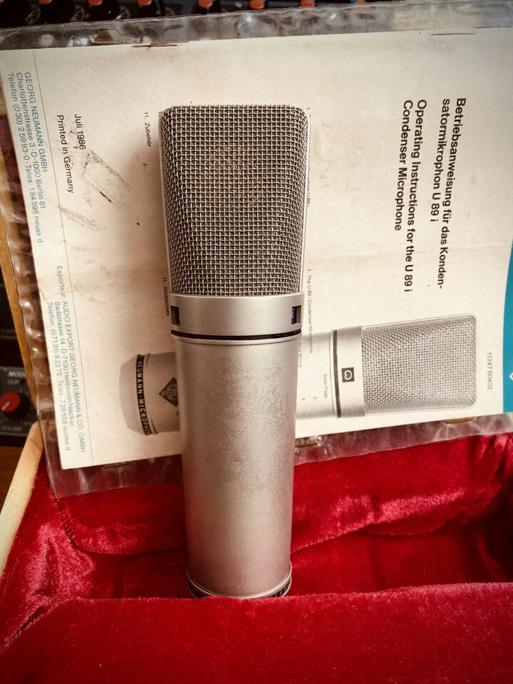 Neumann U-89 U89 Dos a la venta