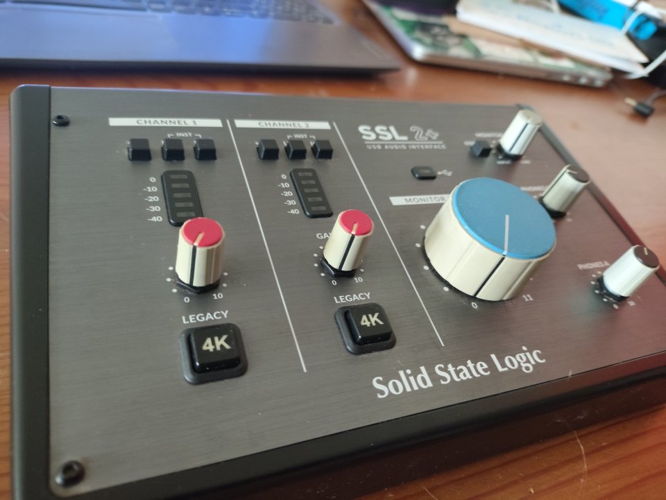 Interfaz de audio SSL 2+ de segunda mano · Foto 2 de 3 · Guadalajara · 150 €