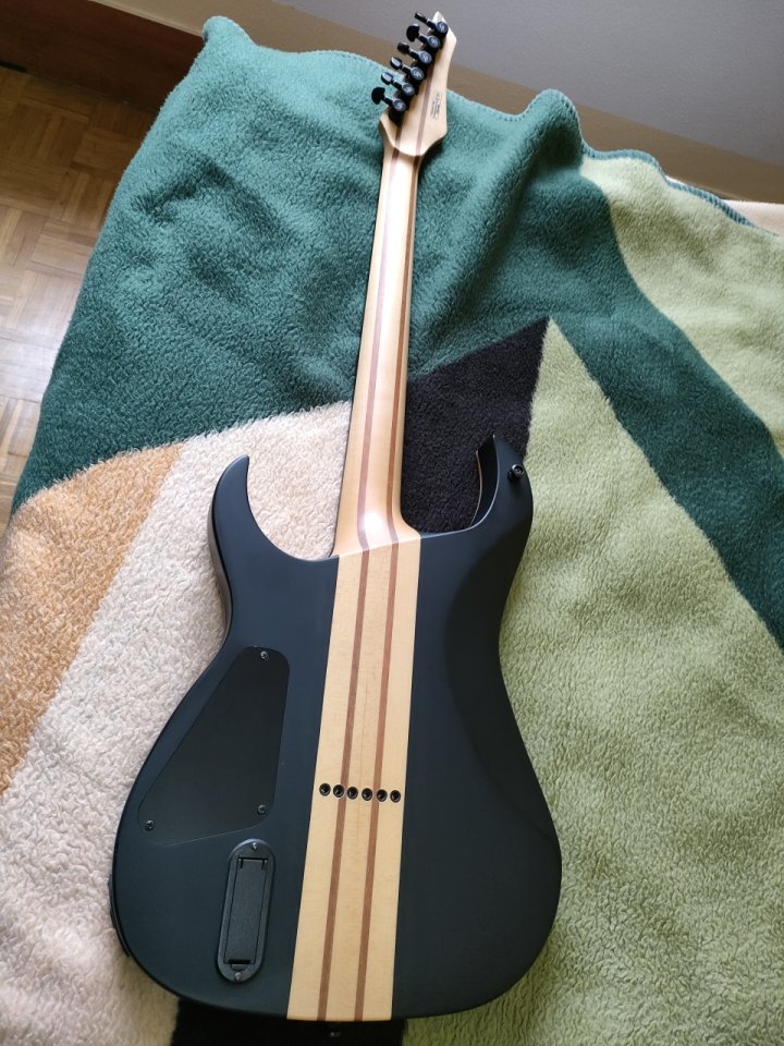 RESERVADA - Harley Benton Amarok-6 BKNT Flame Burst