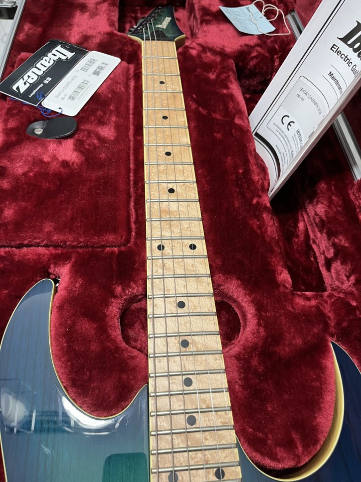 Ibanez prestige RG652AHMFX-NGB JAPAN