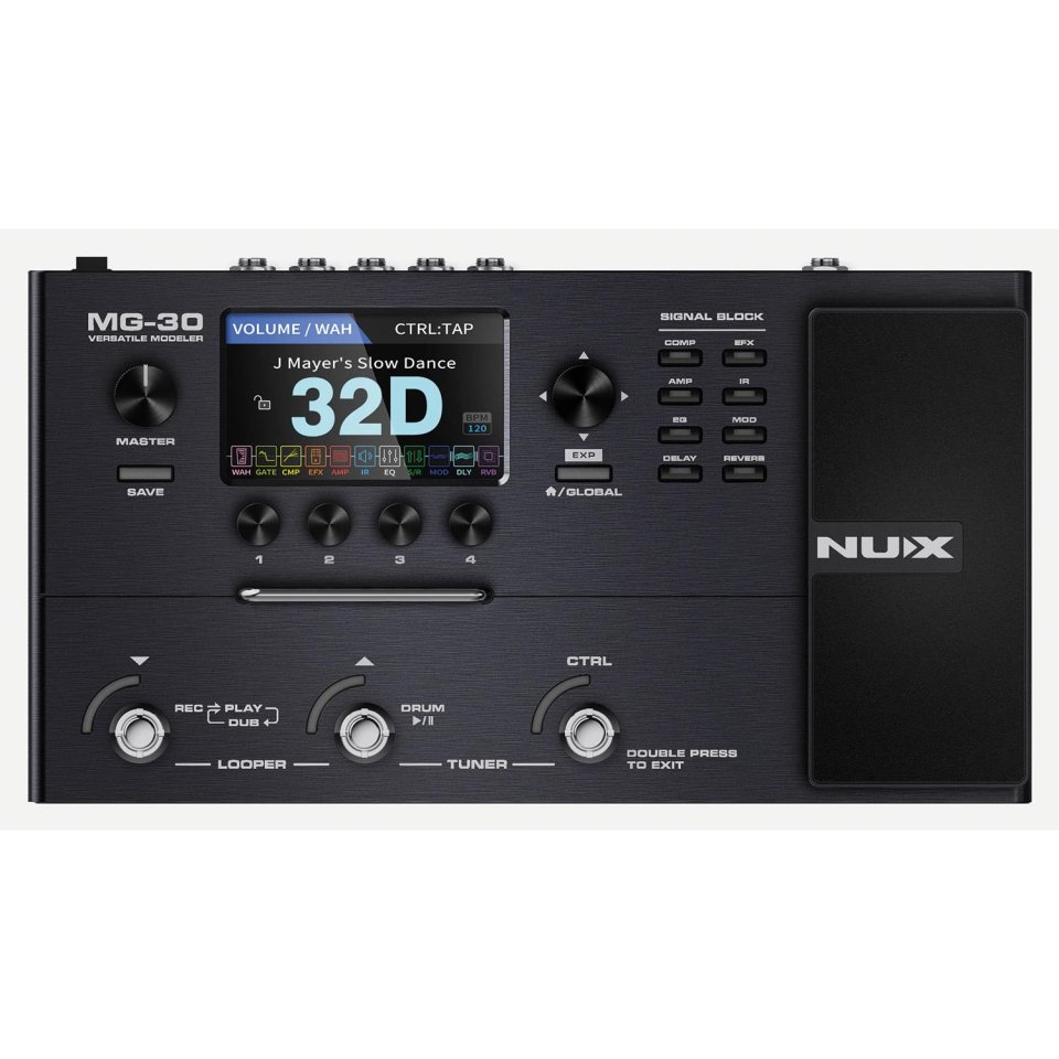 Pedalera multiefectos Nux MG-30