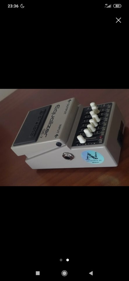 Mods para Boss GE-7 Ecualizador Pedal de segunda mano · Foto 2 de 2 · León