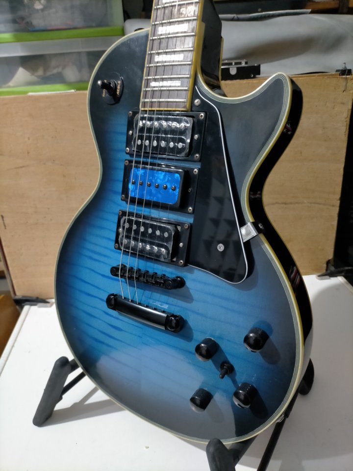 Epiphone Les Paul Custom "BLUE BELLE"
