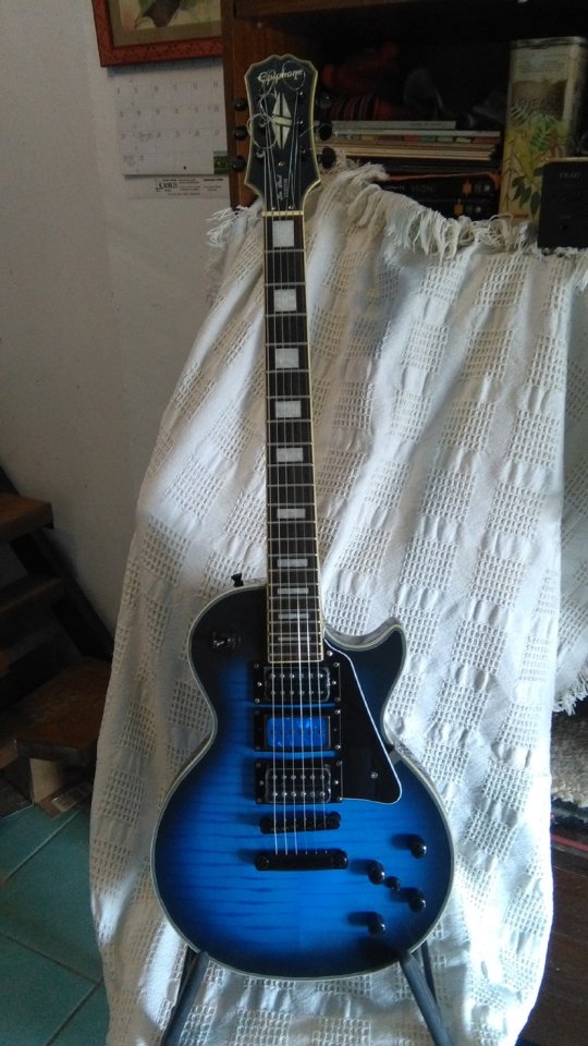 Epiphone Les Paul Custom "BLUE BELLE"