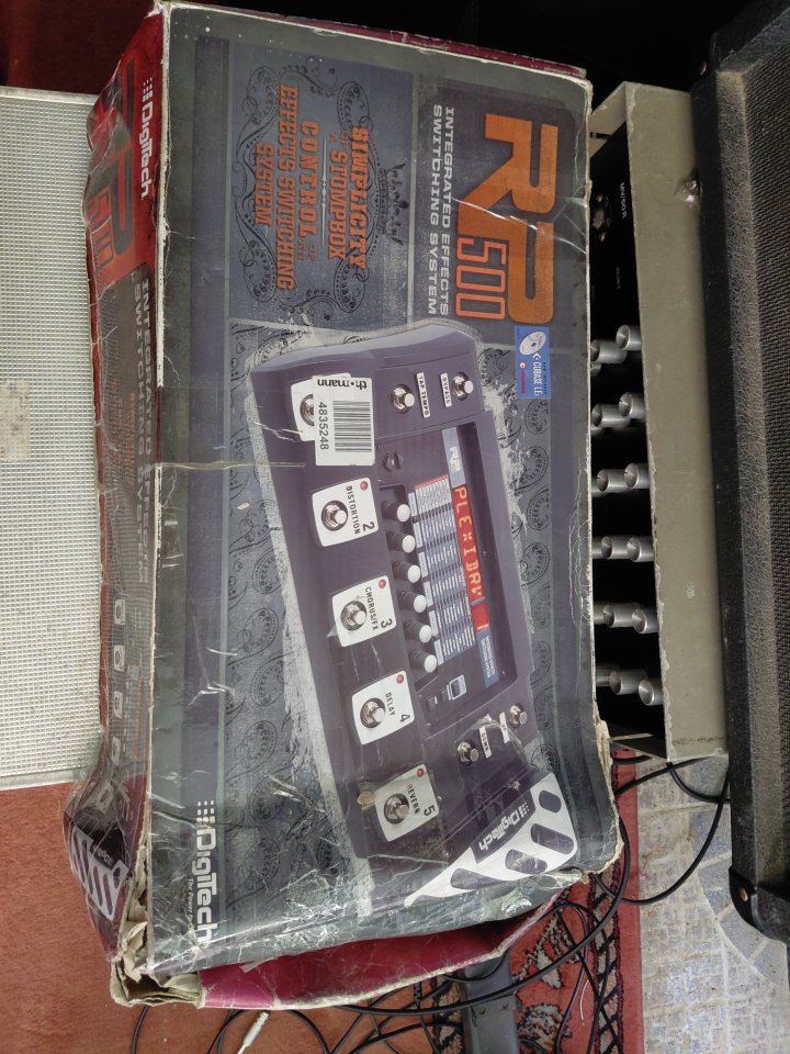 Pedalera digitech RP500 de segunda mano · Foto 8 de 8 · Córdoba · 100 €