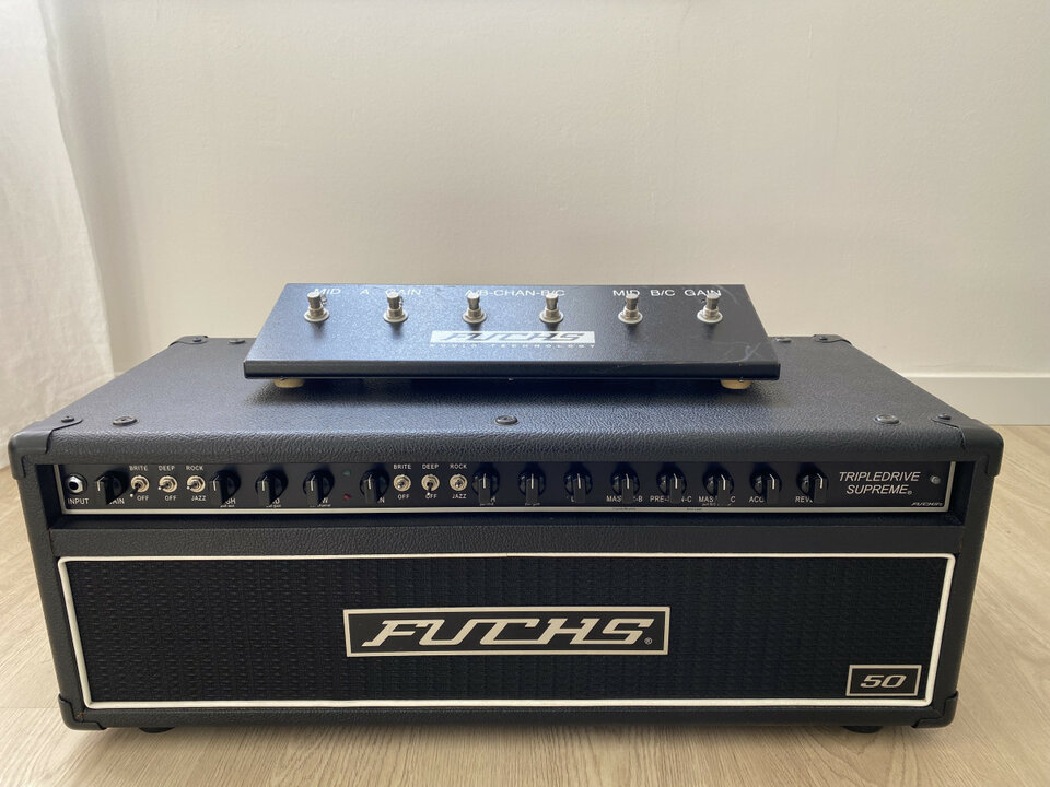 Fuchs Tripledrive Supreme 50W. Cabezal tipo Dumble