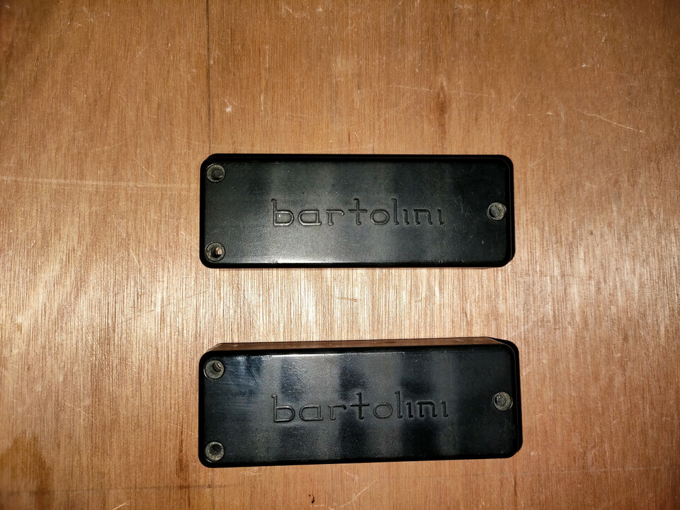 Set pastillas Bartolini 70BD5C (cuello y puente)