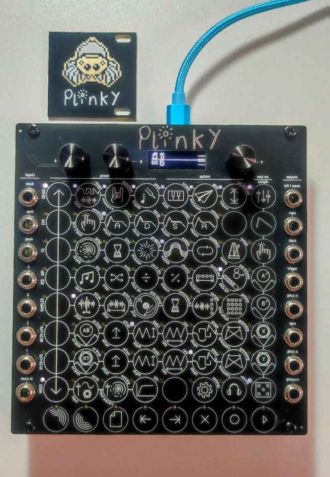 Vendo/Cambio Plinky V3 - Sintetizador/Sampler Granular 8 Voces