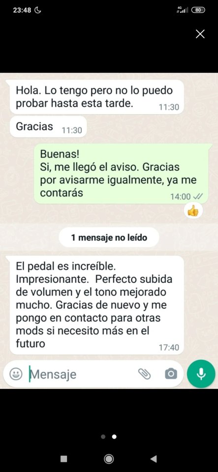 Service de Mods exclusivas para Boss TR-2 de segunda mano · Foto 2 de 2 · León