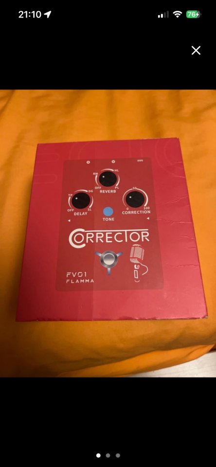 Pedal Fv01 Flamma Corrector