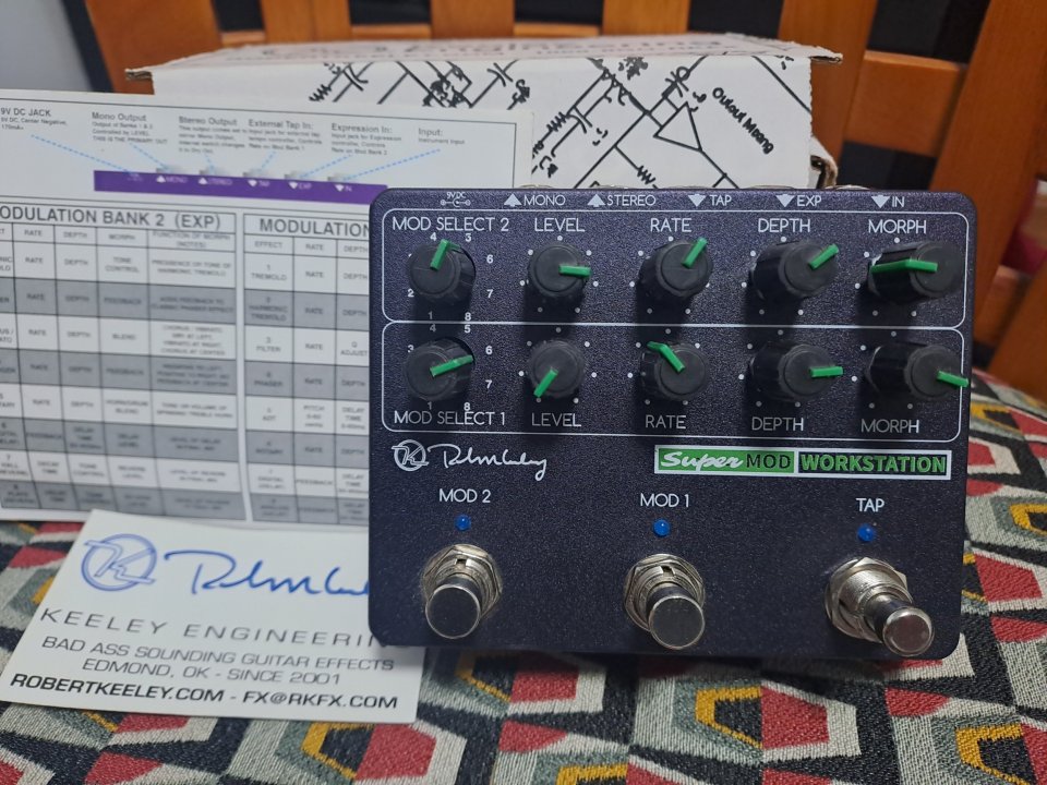 Keeley Super Mod Workstation Pedal