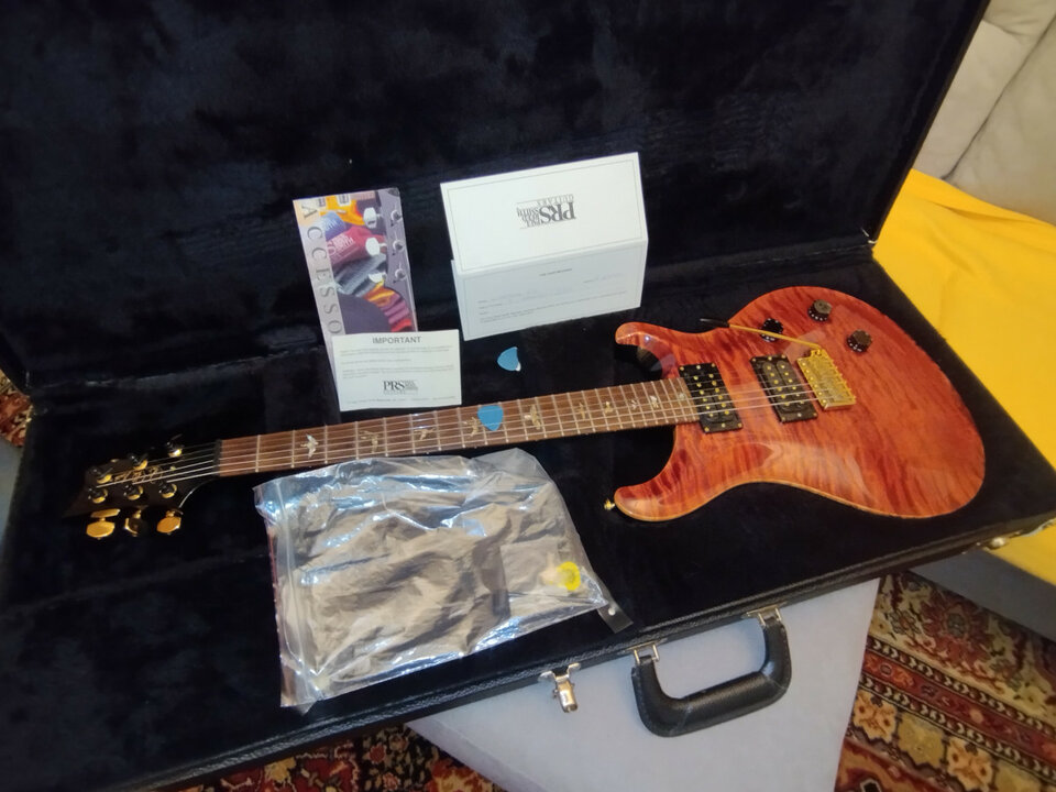 PRS custom 24 / 10 top, 1997.