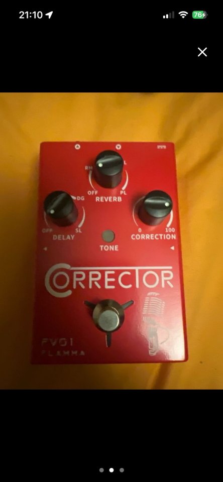 Pedal Fv01 Flamma Corrector